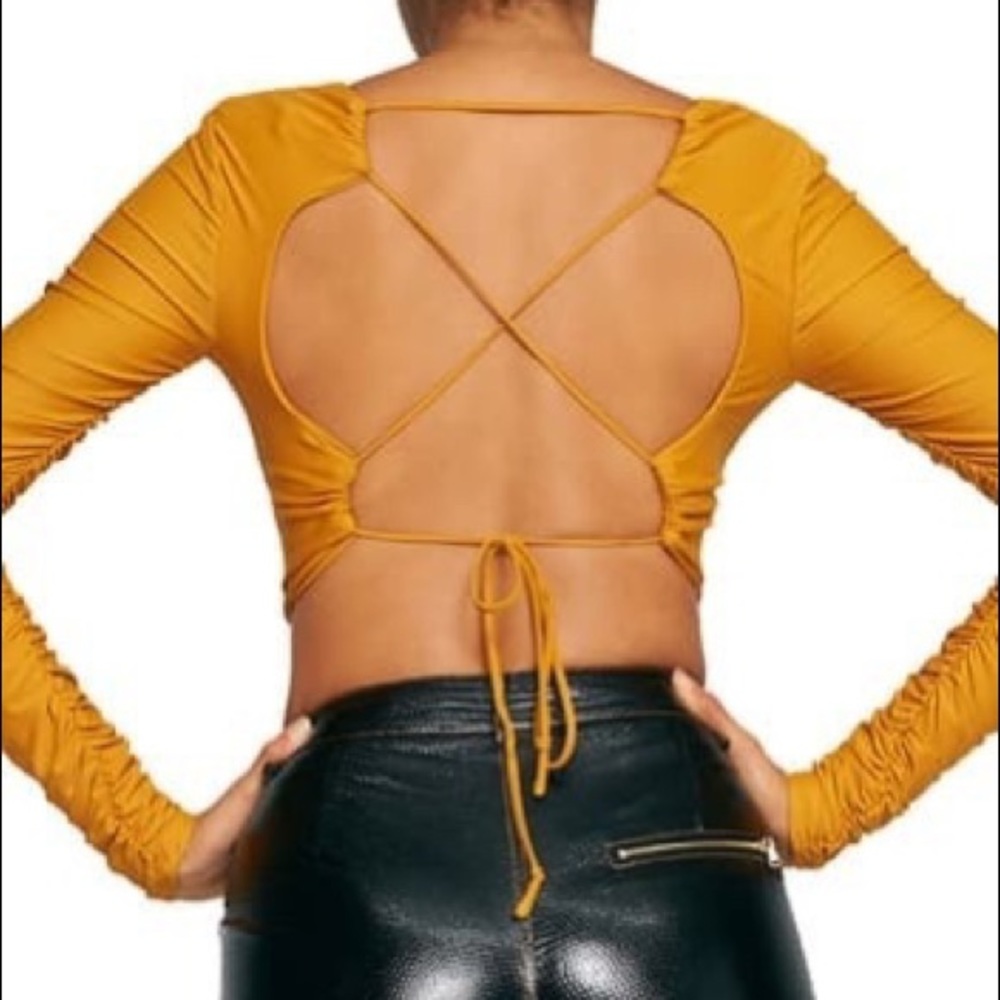 Tiger Mist Cropped Long Sleeve